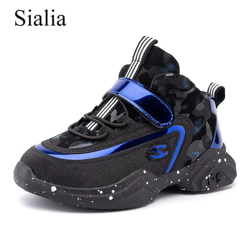 Sialia Autumn Children Shoes For Kids Sneakers Boys Casual Shoes Girl Sneaker Leather Running Sport Anti-slippery tenis infantil