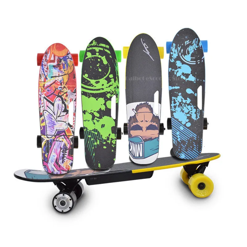 Daibot Mini Electric Skateboard Four Wheels Electric Scooters Single Drive 300W Portable Four Wheel Electric Scooter Adult (30)