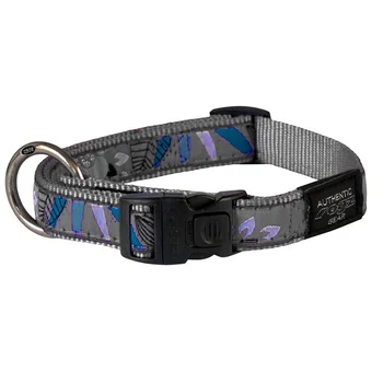 

Rogz dog collar classic, 200-310mm, Mint silver