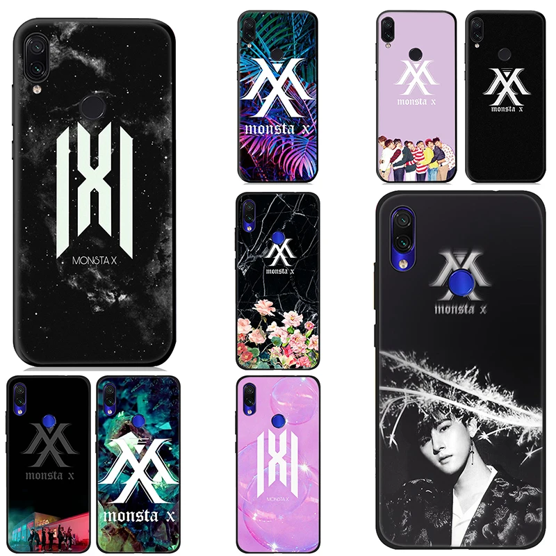 IYICAO Monsta X KPOP мягкий чехол для Xiaomi Redmi Note 8 7 6 5 Pro 5A 4X Мягкий Силиконовый ТПУ |