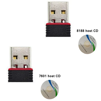 

Mini Portable Wifi USB 2.0 Adapter For RTL8188 Wireless Network Card PC Desktop Wireless Network Card Wifi Receiver