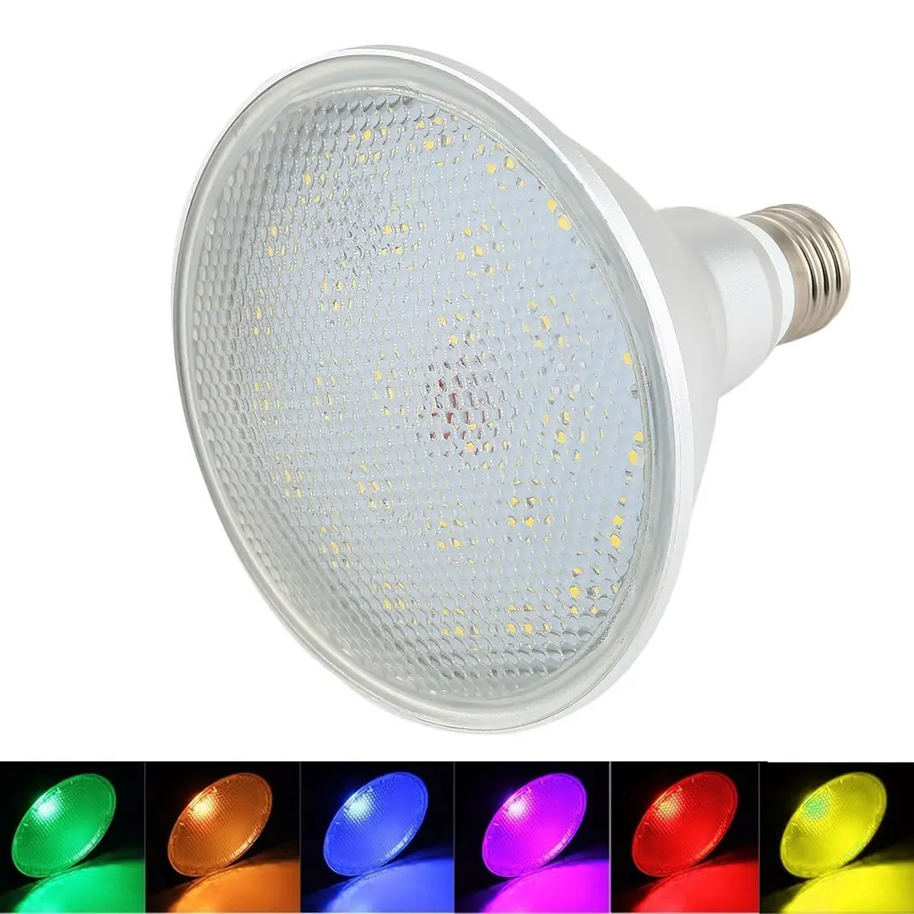 20W LED RGB Par38 LED Spot RGB High Brightness Color Changing Lampada LED Bombillas LED lighting Flood Lamp Remote Control