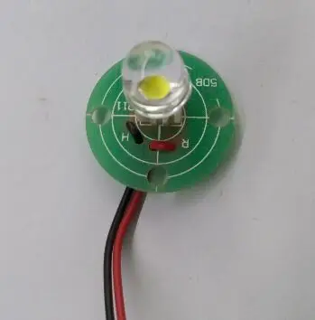 0.5W Микроскоп источник питания прибор освещение 0,1 Вт, 0,5 Вт, 3W, 1 Вт, 5 Вт Светодиодный свет, лампы - Цвет: 0.5W