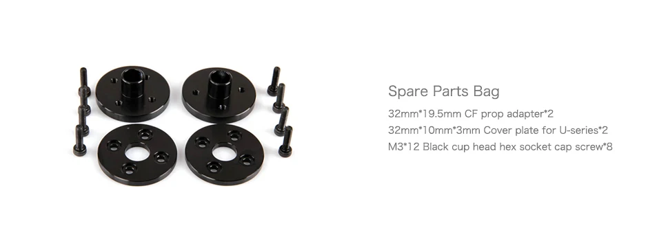 T-MOTOR CF prop G26*8.5" Prop - 4PCS/PAIR Carbon Fiber hexa drone propeller multicopter design high speed drone propeller 9