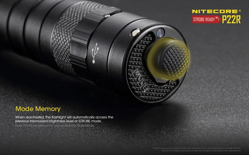 NITECORE P22R 1800 Lumens Tactical Flashlight (18)