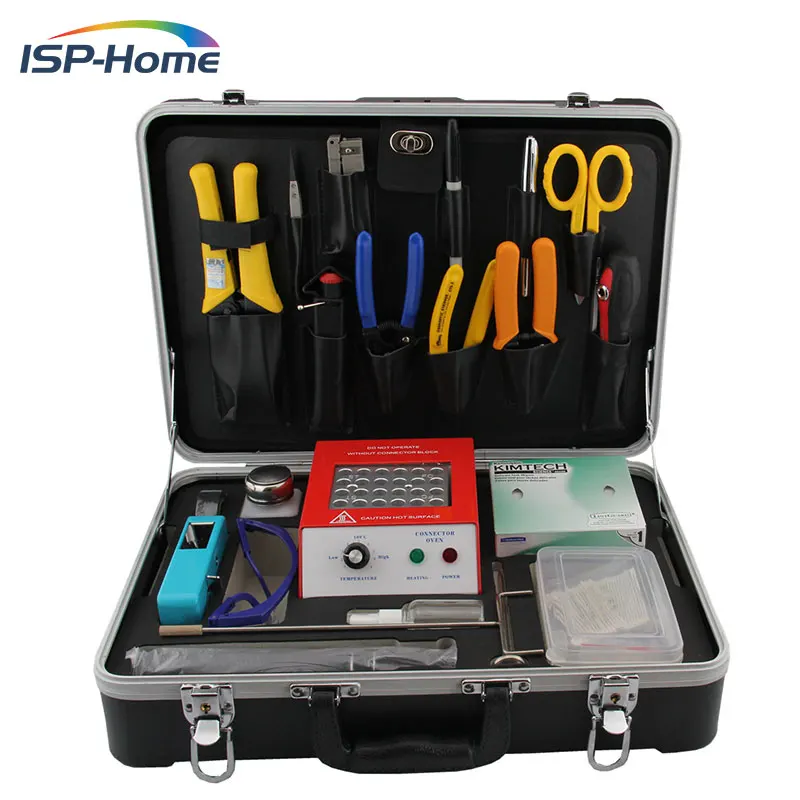 Fiber Connector Termination Tool Kit, Fiber Optic Polishing and