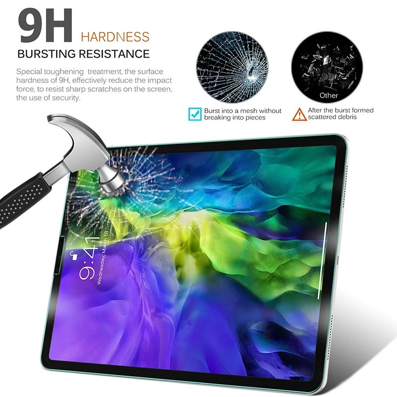 Защитная пленка для экрана планшета закаленное стекло iPad Pro 11 дюймов 2020