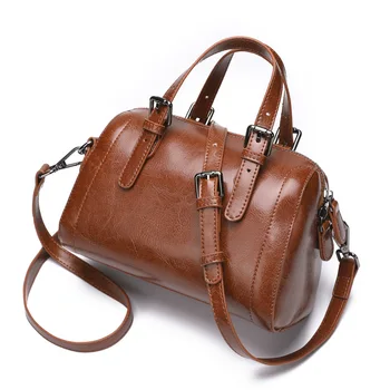 

Women's New Style Trend WOMEN'S Bag Fashion Shoulder Bag Vintage Cowhide Square Sling Bag