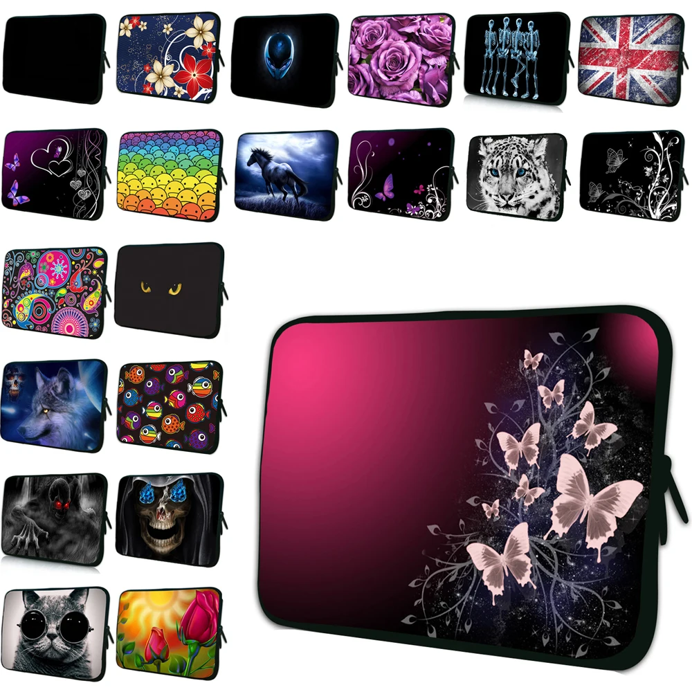 Computer Accessories Neoprene Laptop Bag Mutlisize 7 10 12 13 14 15 17 15.6 11.6 15.4 Chromebook Notebook Case Pouch Funda Cover