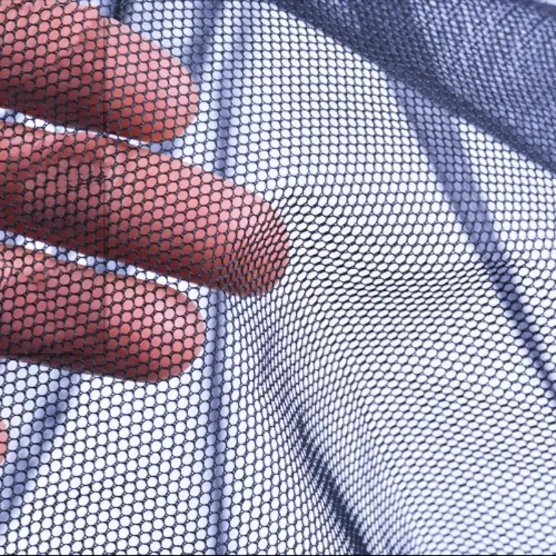 Ochine Stainless Steel Frame Fishing Folding Net Brail Head Round Small Mesh Fishing Hand Landing Net Head Fishing Accessories