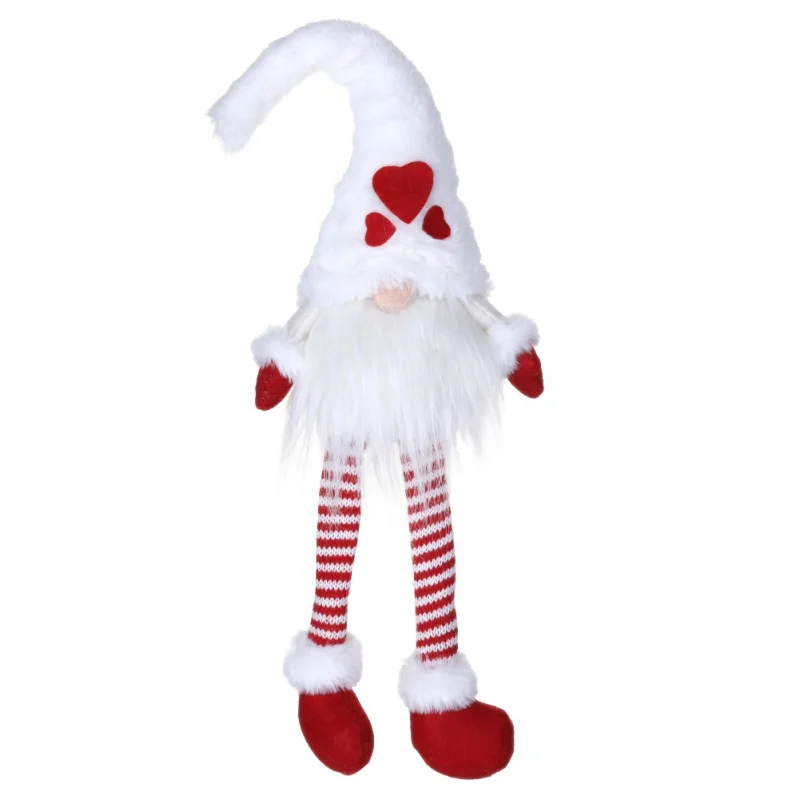 Рождественский Санта гном плюшевая кукла ручной работы, шведские праздничные фигурки, игрушки, рождественские украшения для дома, Рождественский Декор, различные стили - Цвет: A