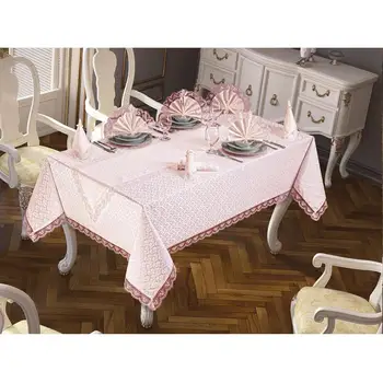 

Kdk Carefree Table Cover Set 26 Piece Clover Powder