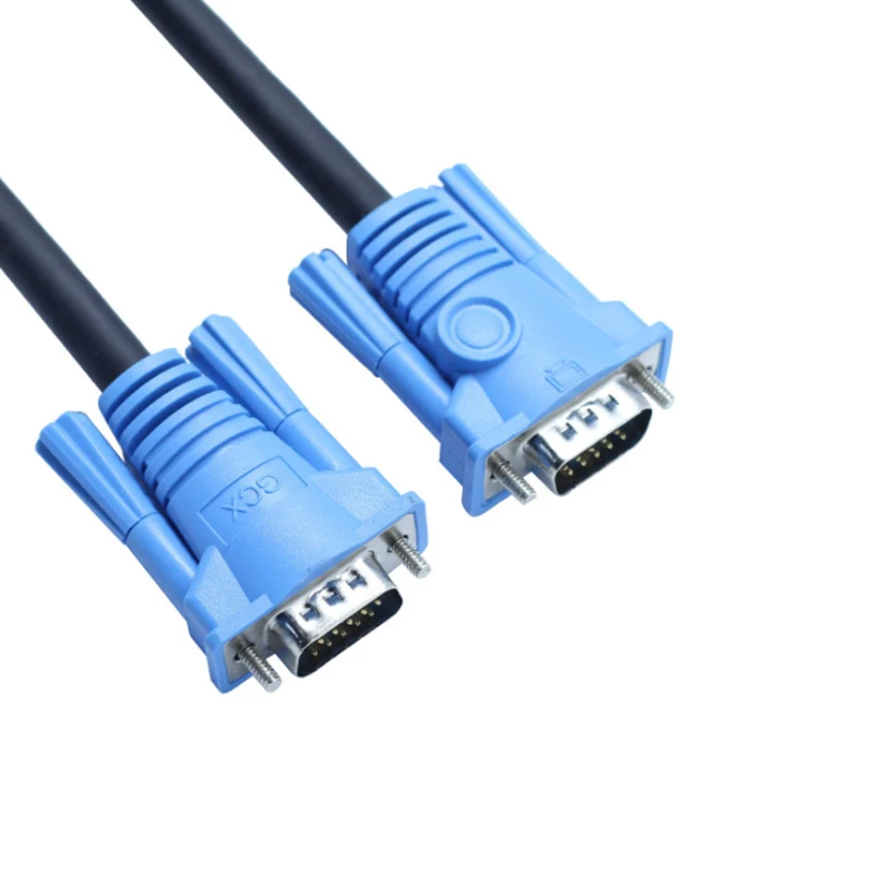 Кабель VGA 3 + 6 1 5 м 8 10 15 20 кабель для HD ТВ ПК ноутбуков ТВ-приставок проекторов