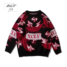 ^#Cheap New Homens Pullover 2019 Outono Inverno Camisola Casual Listrado Loose Round Neck Pullovers Hip Hop Fashion Sweater High Quality ^#Cheap New Homens Pullover 2019 Outono Inverno Camisola Casual Listrado Loose Round Neck Pullovers Hip Hop Fashion Sweater High Quality