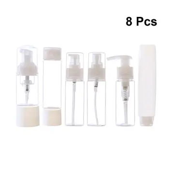 

8PCS Empty Cosmetic Bottles Cleanser Bottle Assorted Makeup Holder Lotion Container Perfume Sprayer For Trip Travel Outdoor Set