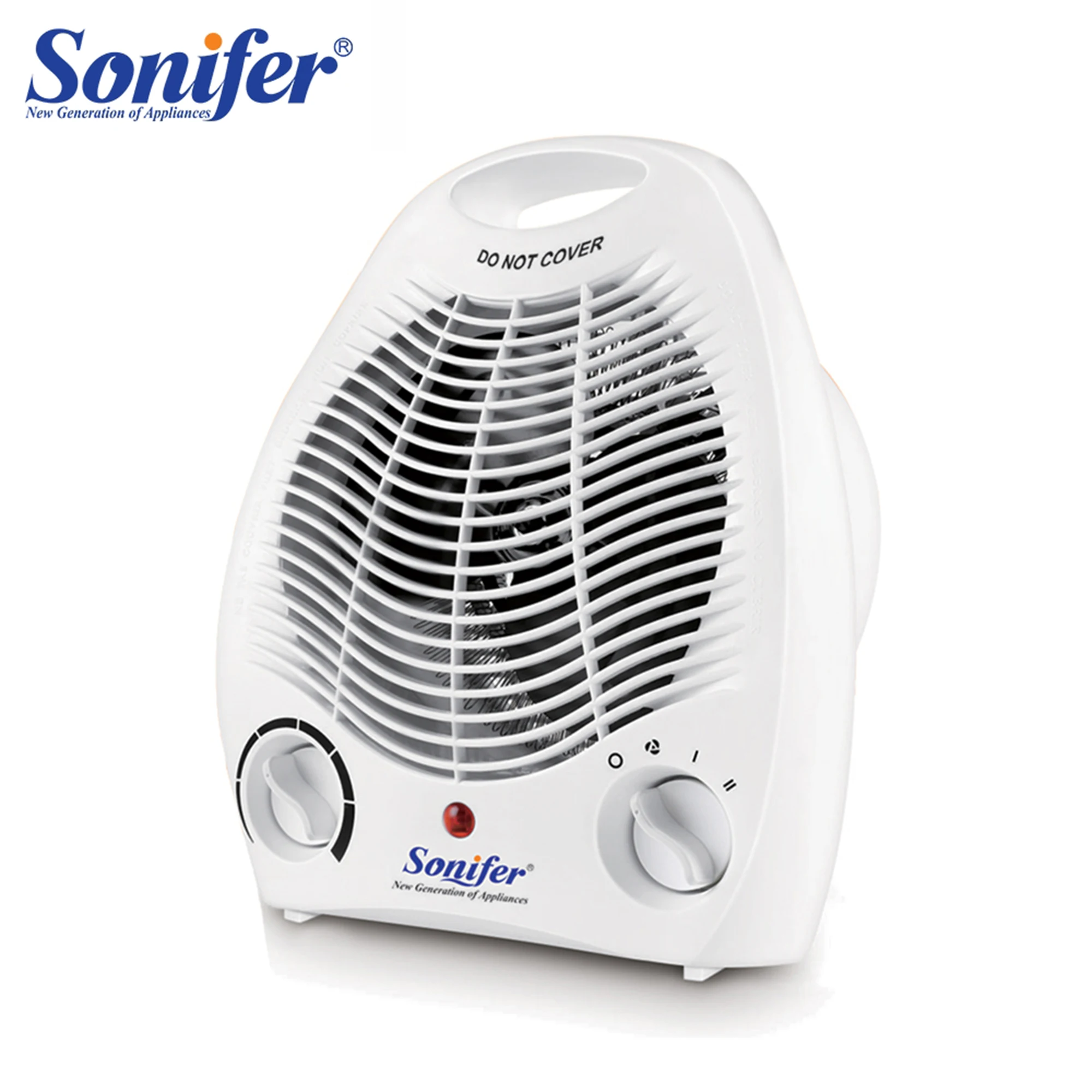 

2000W Electric Fan Heater Desktop Heating Camping Any Place AdjustableThermostat Home Room Handy Heating Quick Heat 220V Sonifer