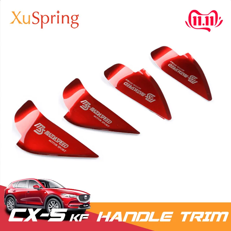 Для 2013 2019 MAZDA CX 5 CX5 3 CX3 крышка ручки внутренней двери автомобиля отделка наклейки