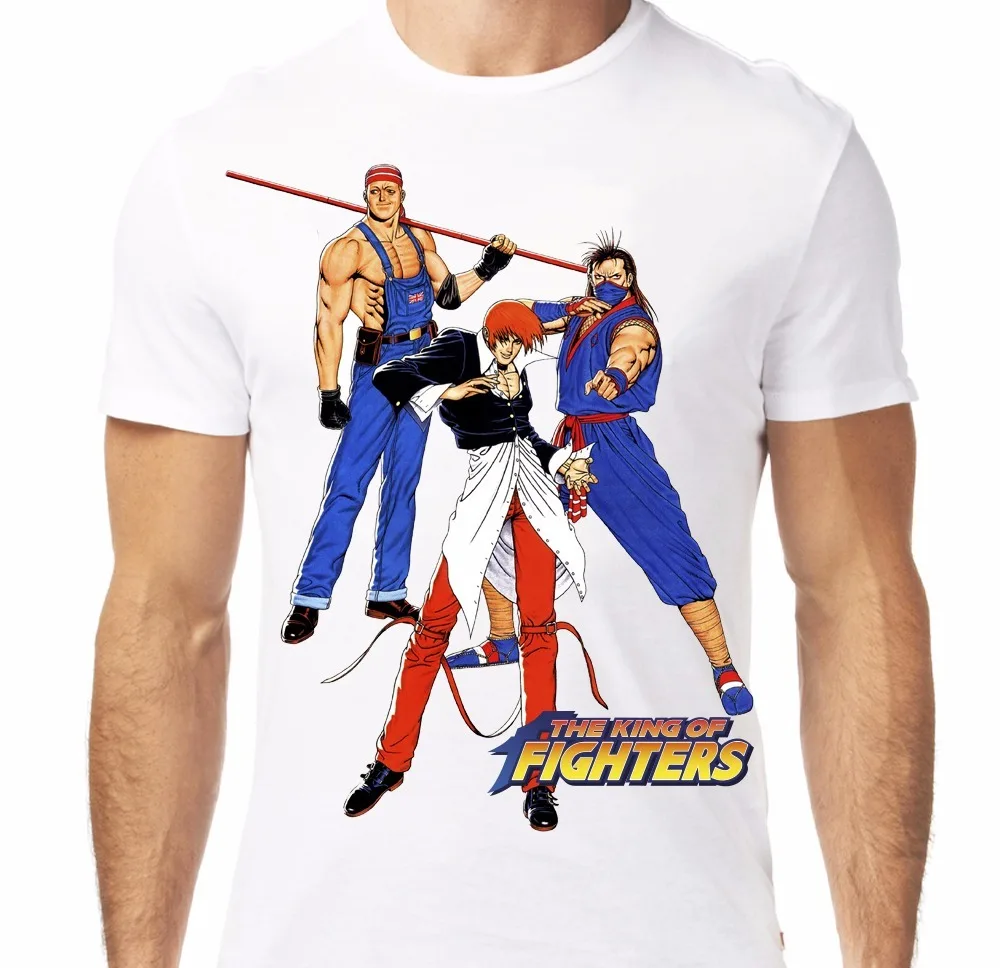 Playera King Of fighers 95 Iori Yagami Billy Eiji Herre Футболка Чемпион футболка победитель мужская