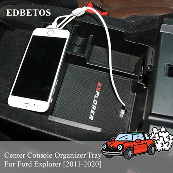 

Explorer Center Conosle Organizer Tray Explorer Car Storage Organizer For Ford Explorer Accessories 2011 - 2017 2018 2019 2020