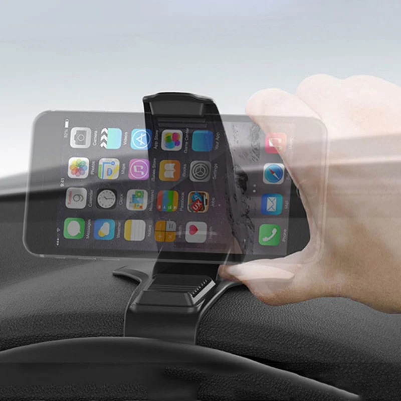 Универсальный автомобильный держатель для телефона 360 Степень GPS навигационный держатель приборной панели телефона в автомобиль мобильный телефон клип крепление Подставка Кронштейн