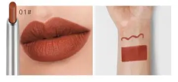 01 Pudaier стерео matte17-color подводка для губ цветная антипригарная чашка может использоваться в качестве подводки для глаз тени помады один мульти эффект - Цвет: 01
