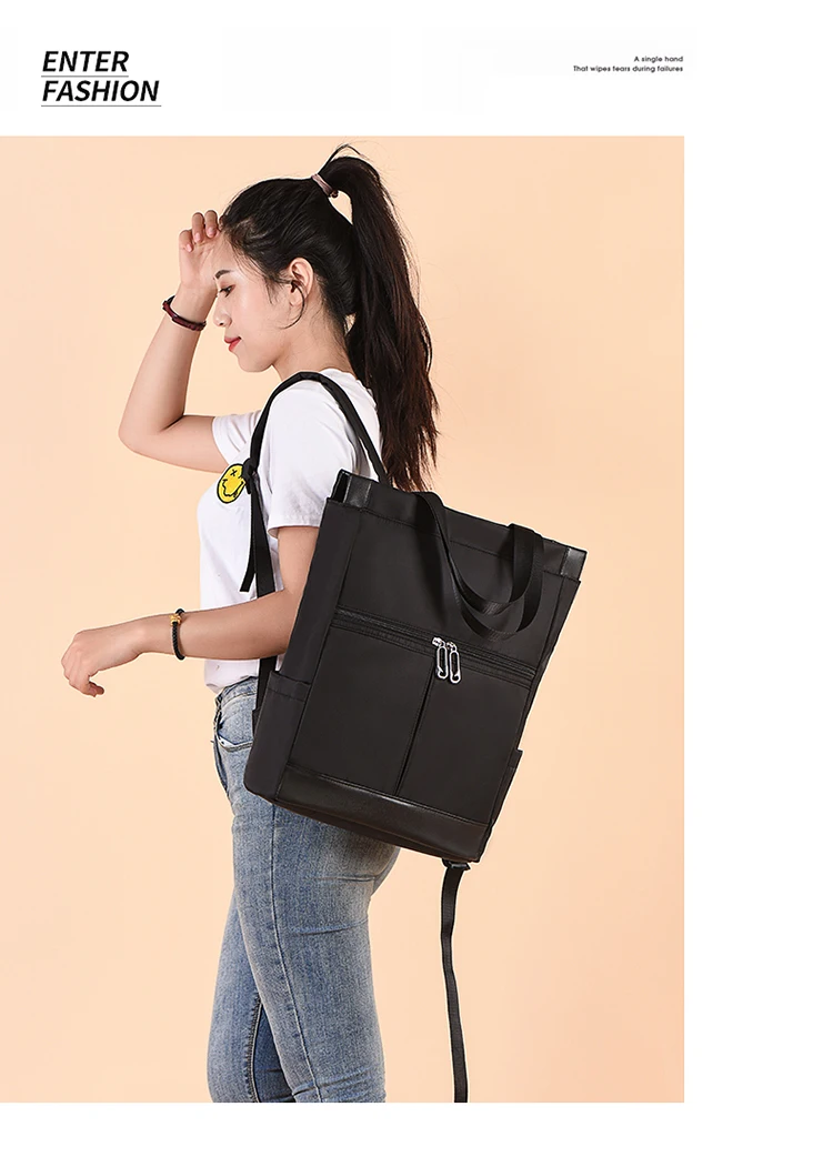Высококачественный трендовый женский рюкзак, модный дизайн, большой вместительный Многофункциональный Противоугонный рюкзак для
