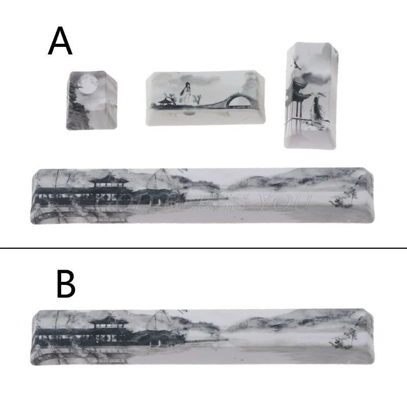 1/4PCS Replace SpaceBar Keycap PBT Five Sides Dye-Subbed Spacebar 6.25U Cherry Profile Space Bar Keycap for DIY Mechanical 1/4PCS Replace SpaceBar Keycap PBT Five Sides Dye-Subbed Spacebar 6.25U Cherry Profile Space Bar Keycap for DIY Mechanical