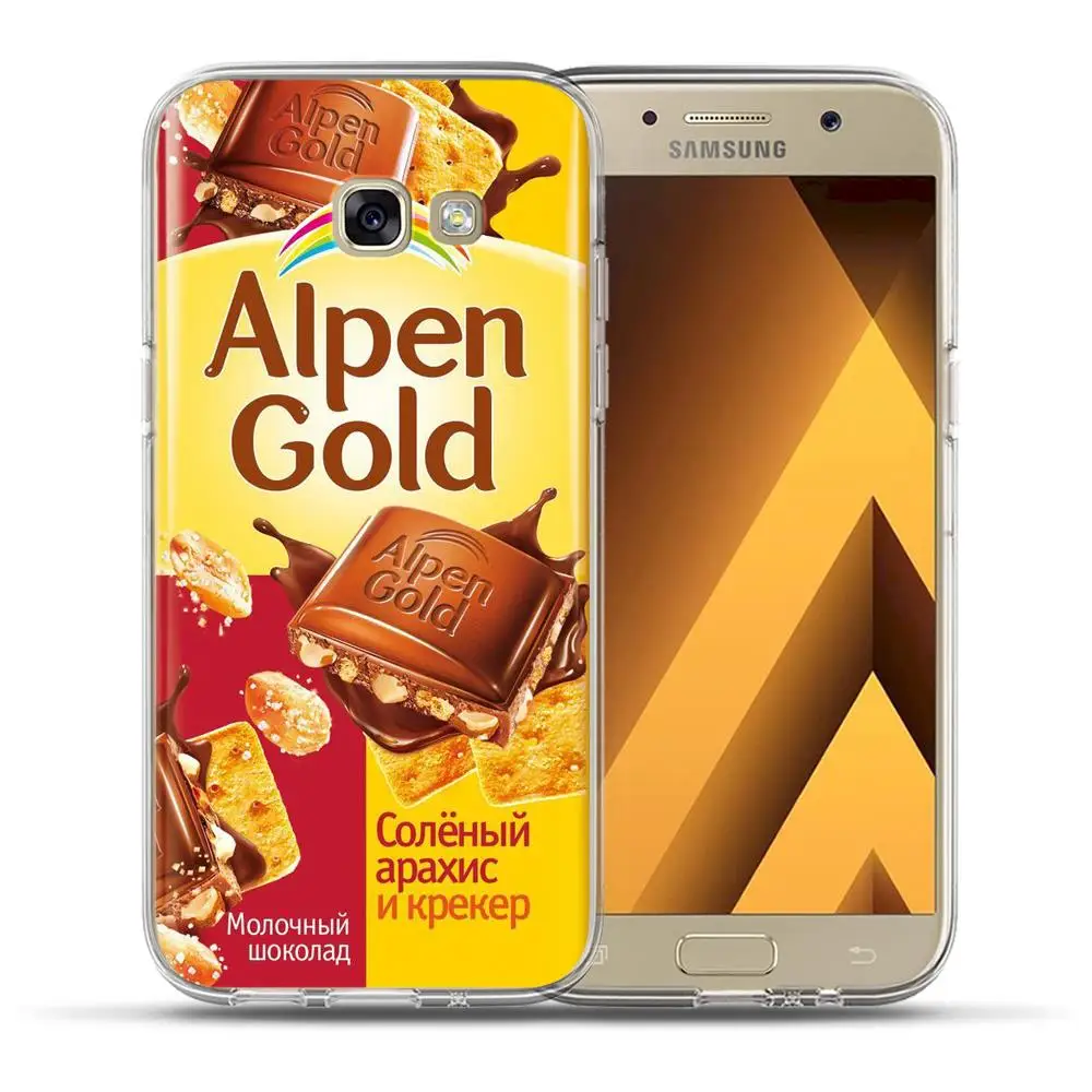 6157 Шоколад чехол для телефона для Samsung Galaxy A3 A5 A7 A6 A8 плюс A9 A10 A20 A30 A40 A50 A60 A70 A80 A90 силиконовый чехол - Цвет: 6157