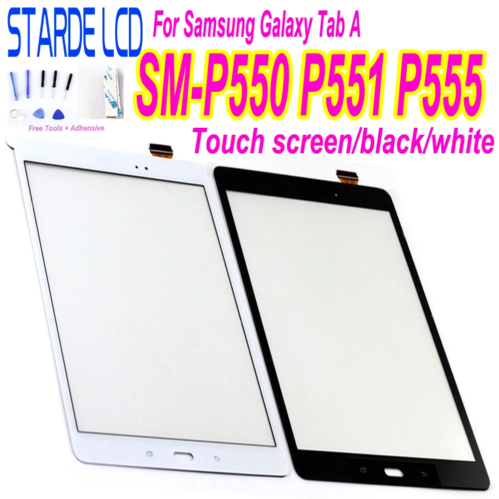 AAA + Новый сенсорный экран для Samsung Galaxy Tab A SM P550 P551 P555 9 7 &quotсенсорная панель