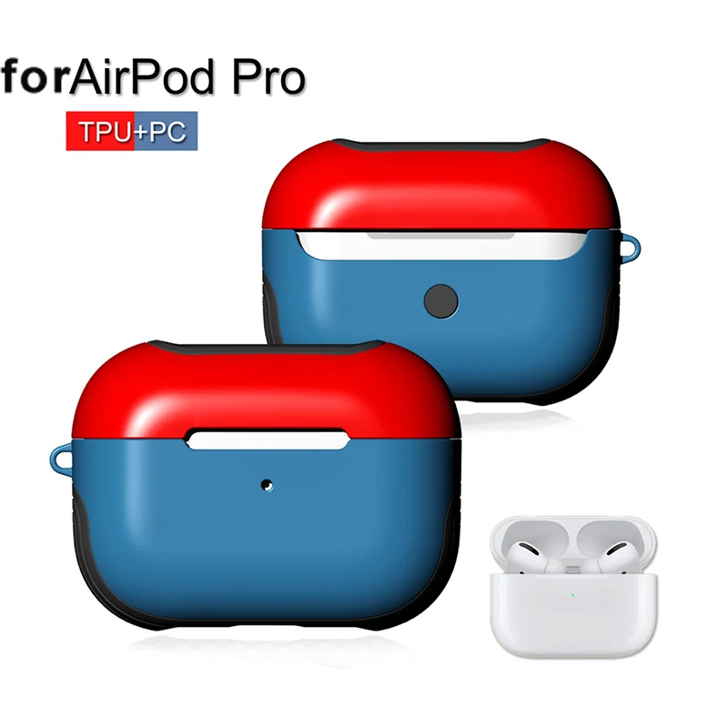 TPU+ PC TWS чехол для наушников для AirPods Pro Чехол защитный чехол для AirPods Pro аксессуары чехол для переноски для Air Pods Pro