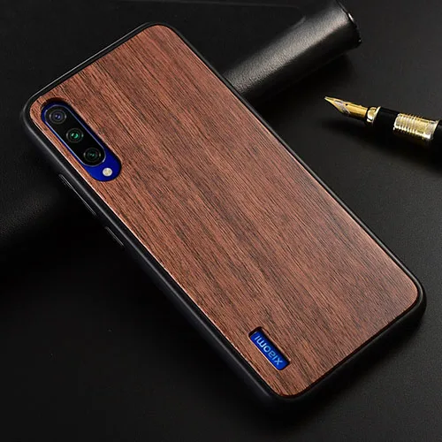 1 Чехол для Xiaomi mi A3 mi A3 тонкий деревянный задняя крышка ТПУ чехол на бампер для Xiaomi mi A3 телефонные чехлы - Цвет: 1