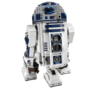 

2137pcs Lepinblock Star Series Wars 10225 The R2 Robot Set D2 Out of Print Building Blocks Toyswars Birthday Christmas Gifts