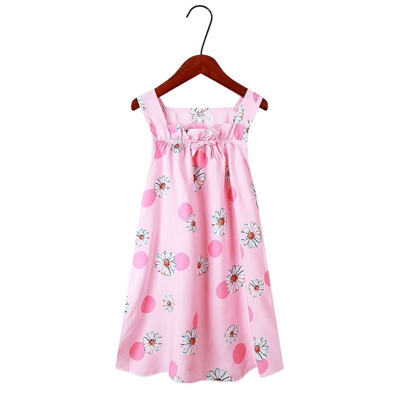 2021 New girls dresses 2 6 8 10 years children Slip dresses fashion cute Multicolor kids sleeveless dresses for girls long skirt top design for baby girl Dresses