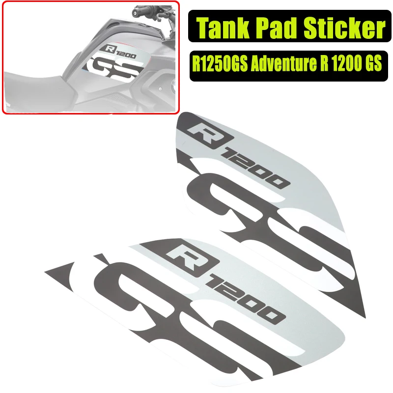

Motorcycle Fuel Tank Pad Protective Stickers Decals For BMW R1200GS r1250GS Adventure