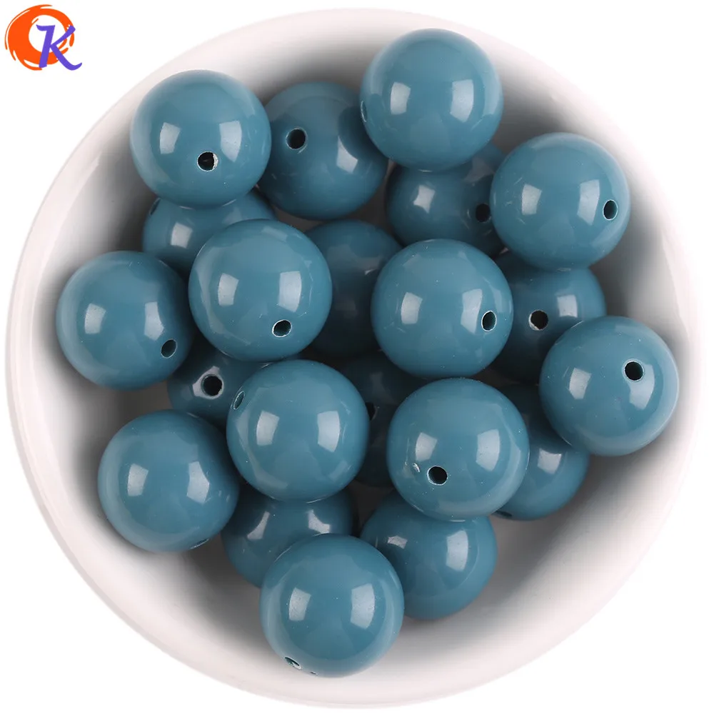 Blue Cordial дизайн 12 мм 14 мм 16 мм акриловые бусины/Аксессуары для ювелирных изделий/Твердые бусины Изготовление ювелирных изделий/diy части/ручной работы/серьги фурнитура - Цвет: Blue