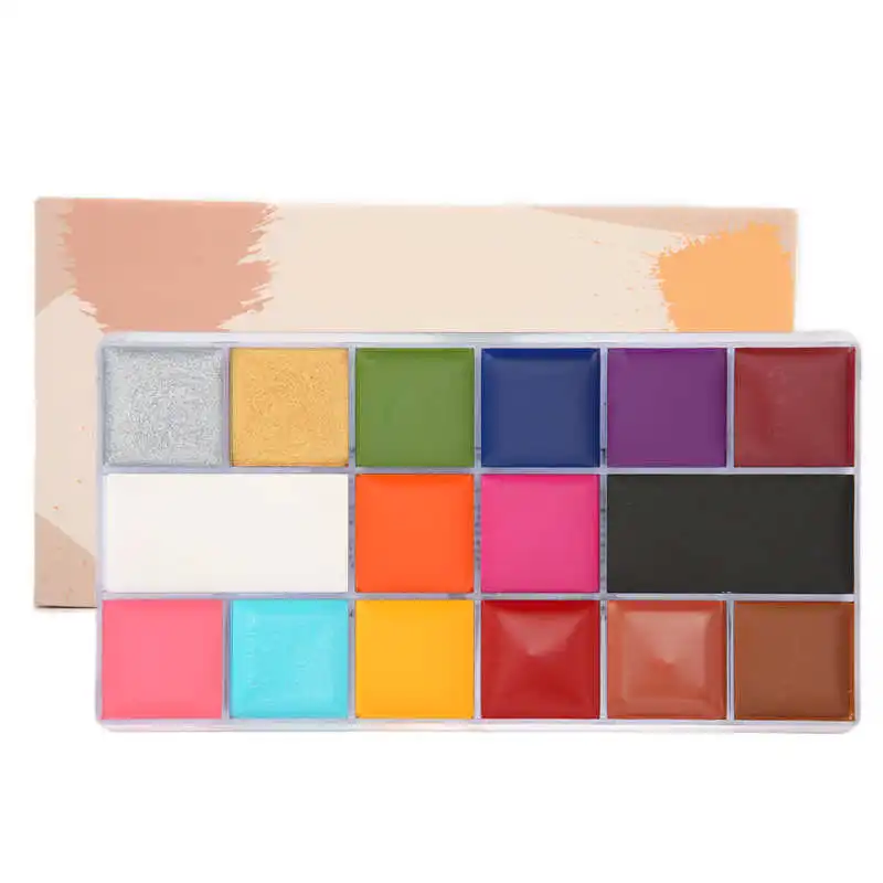 Athena Face Body Paint Oil Makeup Set 20 Colors For Temu, Athena