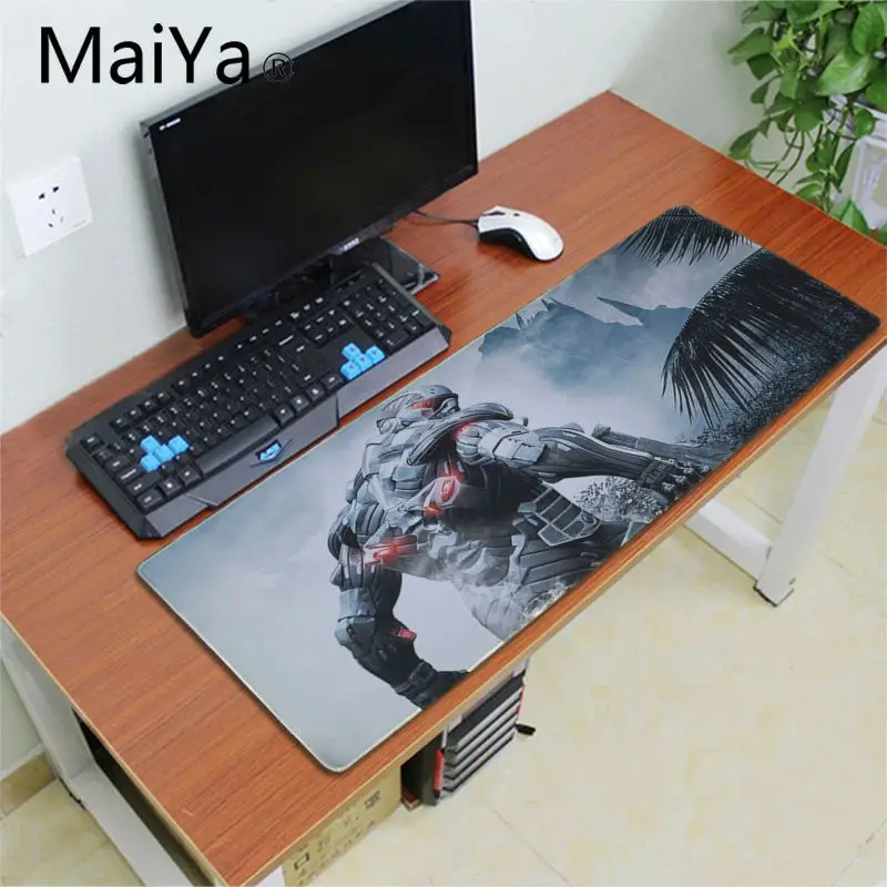 Lock Edge 30x80cm MaiYa Cool New crysis красивый коврик для мышки в стиле аниме большая акция большой игровой коврик для мыши клавиатуры коврик - Цвет: Lock Edge 30x80cm