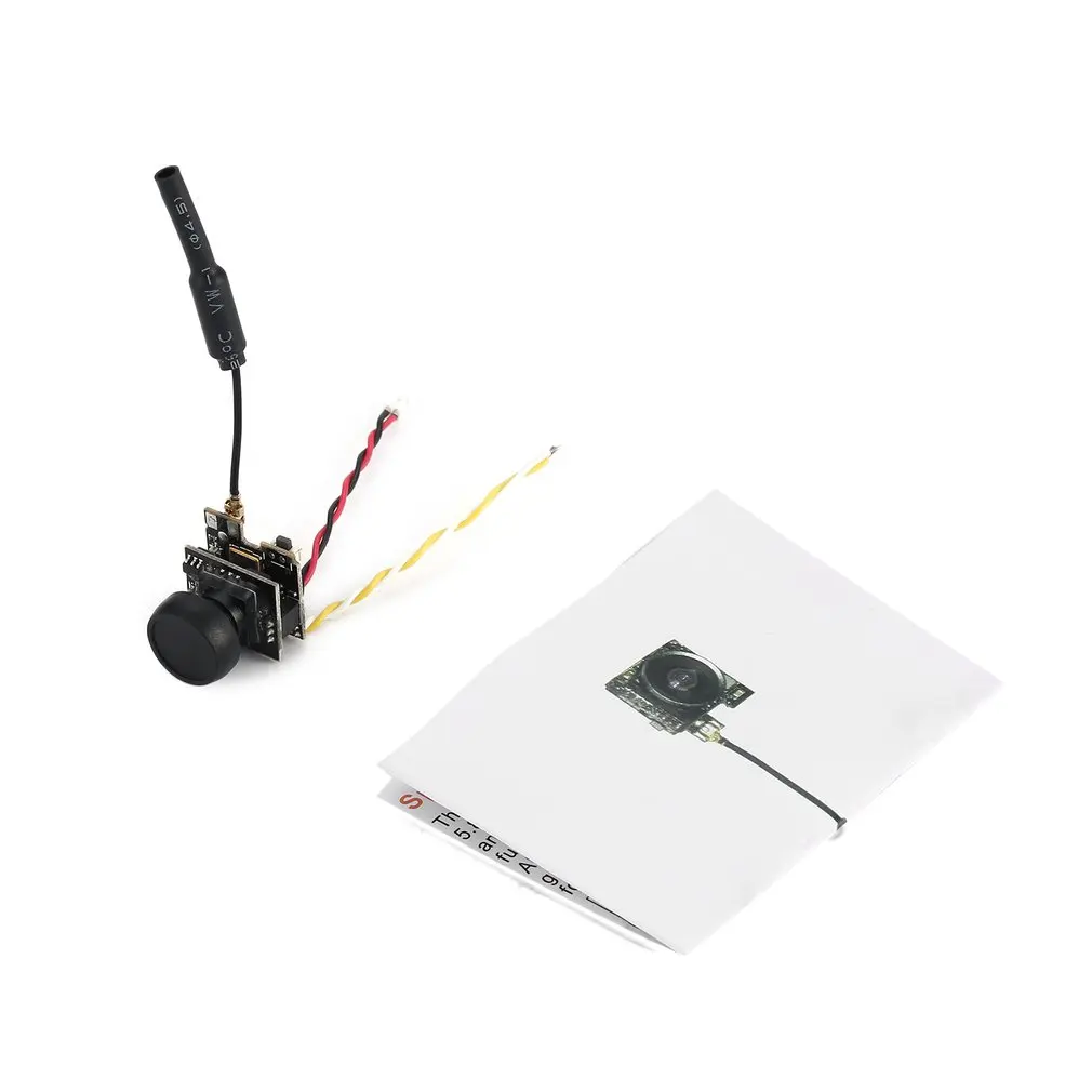 LST-S2+ AIO 800TVL CMOS Мини FPV камера RC части игрушки аксессуары с OSD 5,8G 40CH 25mW штыревая антенна для радиоуправляемого гоночного дрона
