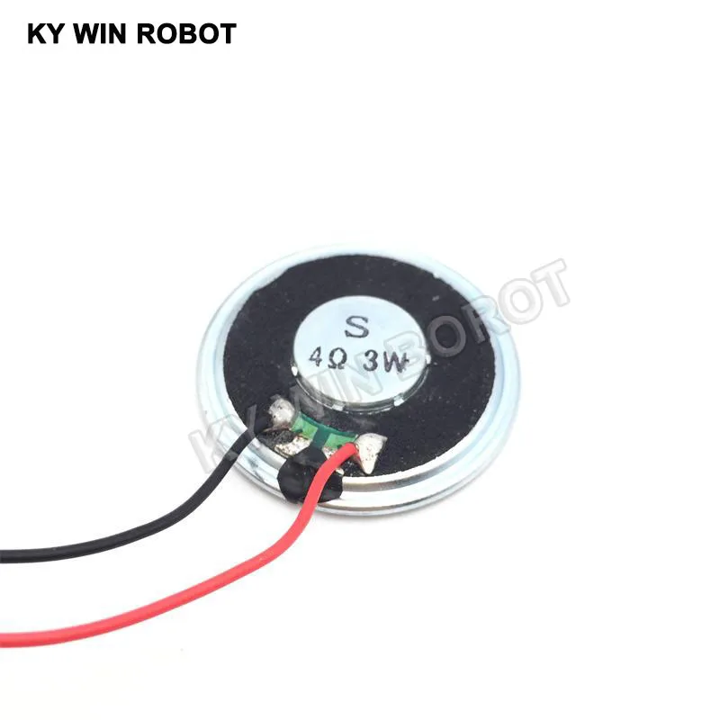 2pcs/lot New Ultra-thin speaker 4 ohms 3 watt 3W 4R speaker Diameter 40MM 4CM thickness 5MM with PH2.54 terminal wire length 20C 2pcs/lot New Ultra-thin speaker 4 ohms 3 watt 3W 4R speaker Diameter 40MM 4CM thickness 5MM with PH2.54 terminal wire length 20C