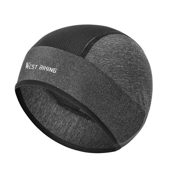 

Sunscreen Viscose Fabric WEST BIKING Unisex Summer Riding Cycling Cap Windproof Hood Under-Helmet Hat Spring Summer Sun Protect