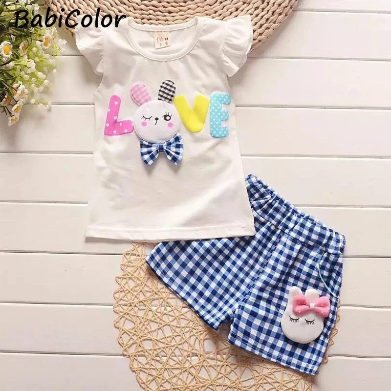 T shirt and shorts for baby girl Clearance