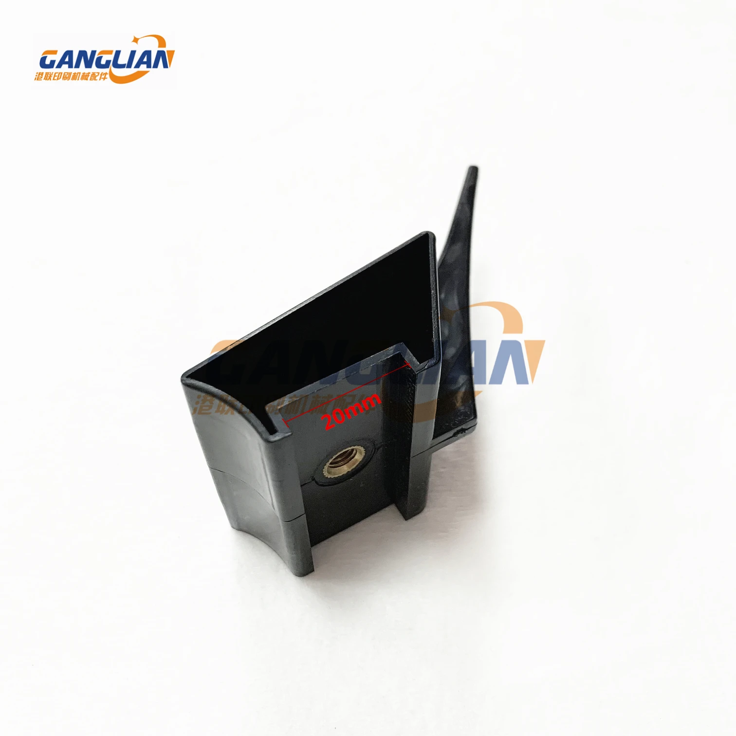 10 Pieces Heidelberg M600 Goss Black Carrier 50X50mm Black Finger WEBGS2 Large Sheet Guide Rotary Printing Machine Spare Parts