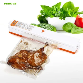 

Vacuum Sealer Packaging Machine 220V/110V Household Food Vacuum Sealer Film Sealer Vacuum Packer Including 15Pcs Bags