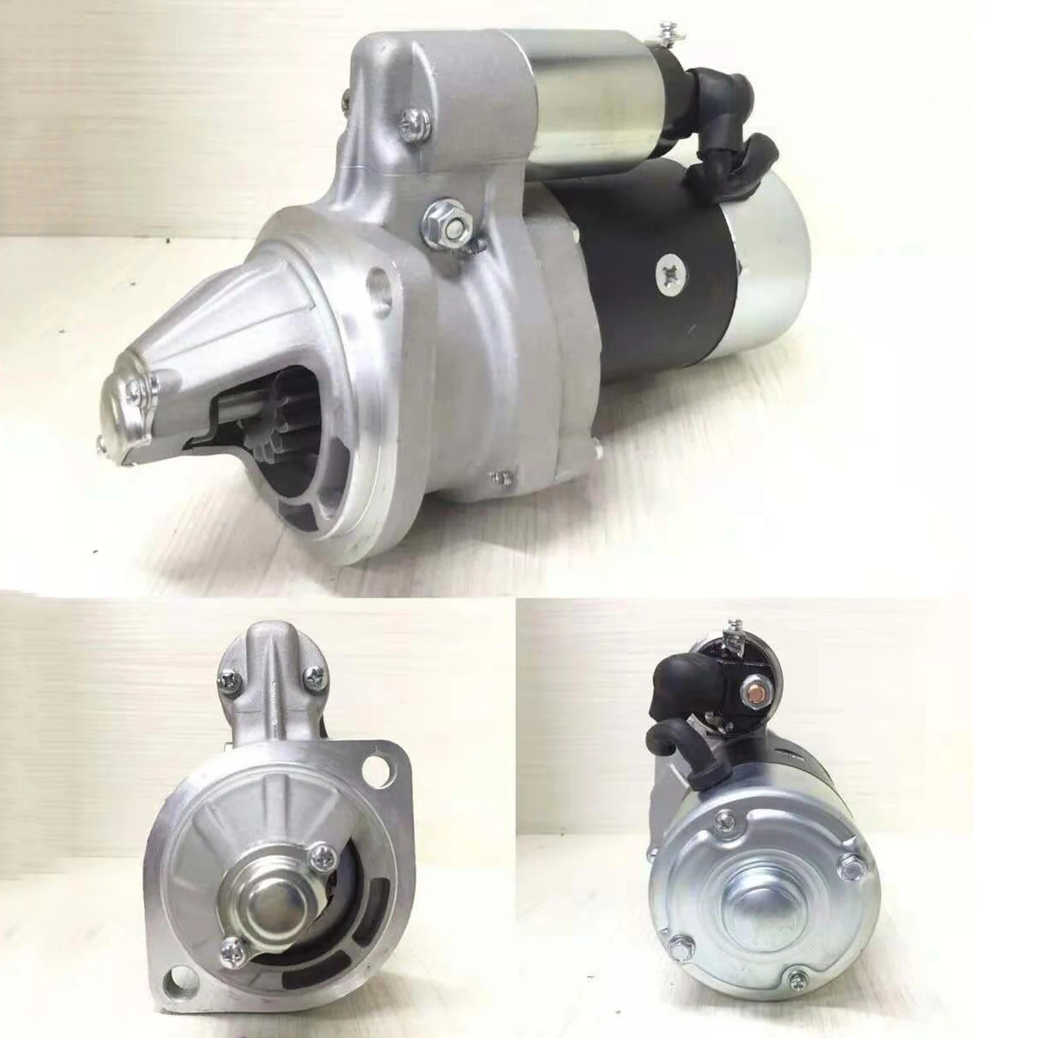 

Стартер двигателя 121254-77019 15T для двигателя Yanmar 4TNE88
