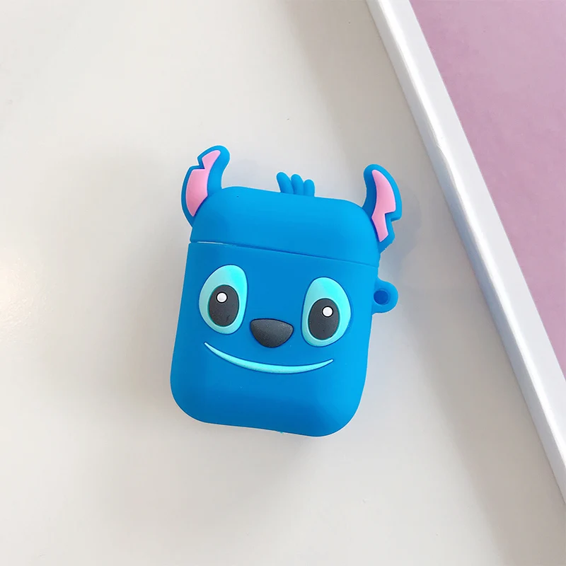 Слоновая кость Силиконовый чехол для airpods 2 airpods, чехол с милым единорогом, розовый мультяшный защитный чехол, беспроводной чехол для наушников air pods 2, чехол - Цвет: Слоновая кость