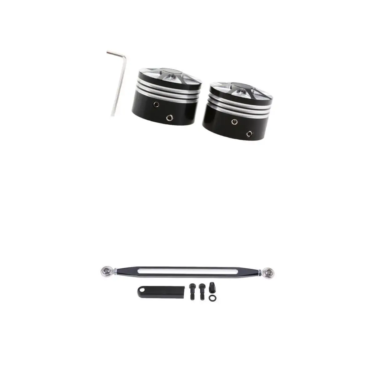 Front Axle Cover For Harley XL883+Gear Shift Linkage For Harley Road Glides