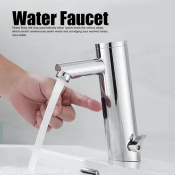 

G1/2in Non-Contact Automatic Touchless Sensor Faucet Bathroom Sink Water Tap for Home Hotel Use Hand free basin faucet