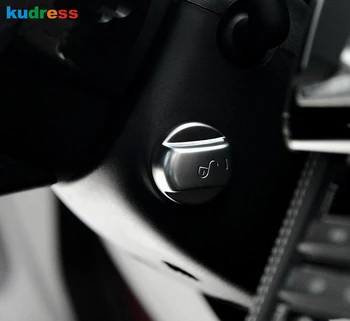

For Jaguar F-Pace 2016 2017 2018 Auto Car Steering Wheel Adjust Button Switch Protector Cover Cap Trim Car Sticker Accessories