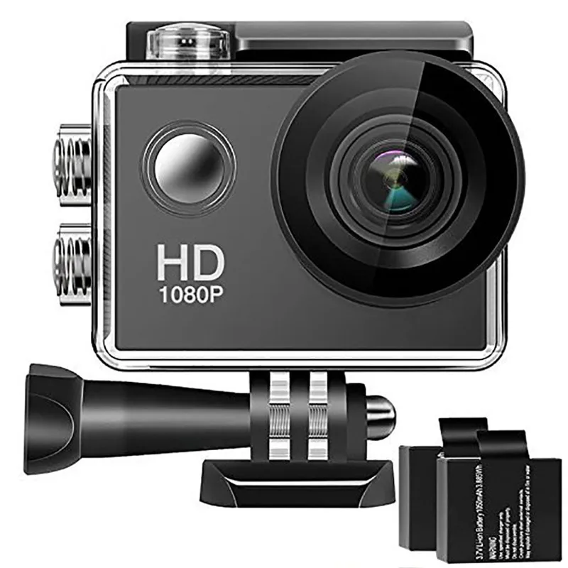 Экшн-камера Ultra HD 4 K/30fps WiFi 2," 170D подводная камера Водонепроницаемая камера с экраном шлем камера Спортивная камера