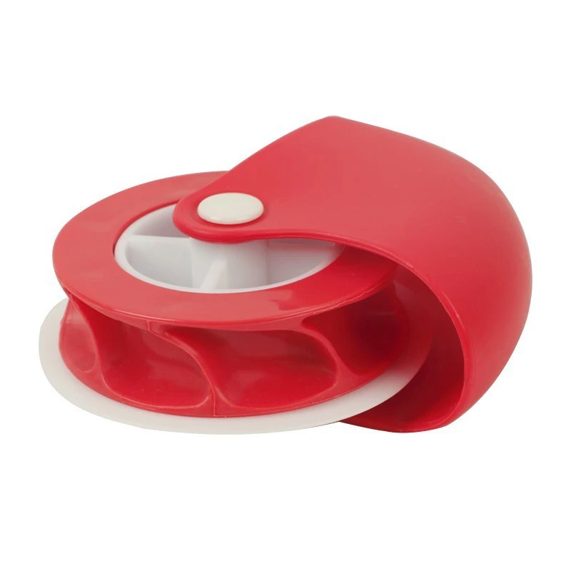 Creative Pastry Cutter Plastic Wheel Roller for Pizza Pie DIY Dough Cutter Noodle Maker Kitchen Dough Pastry Tool BPA Free - Цвет: Design 1